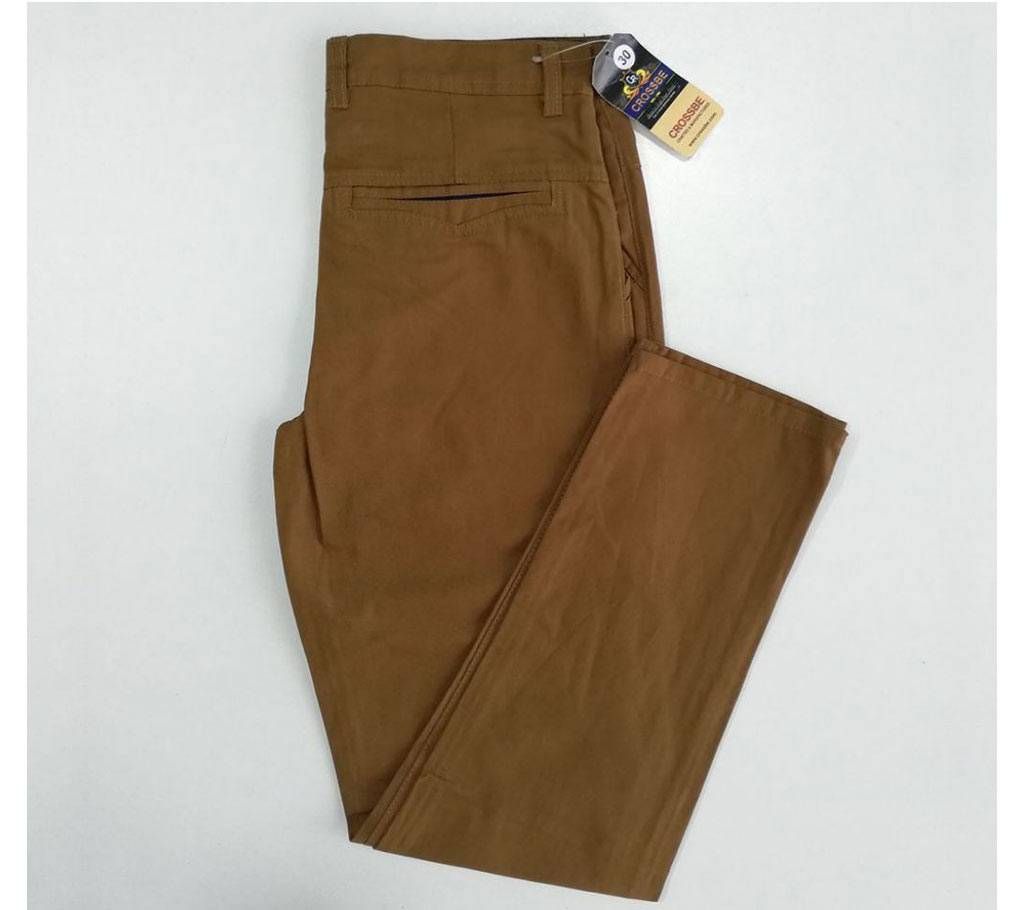 Wood Brown NON-Stretch Chinos- CAP