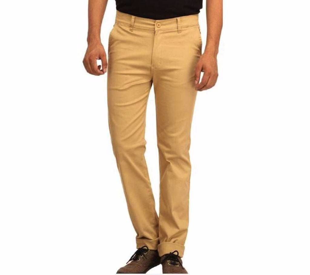 Menz Cotton Semi Narrow Gabardine Pants 