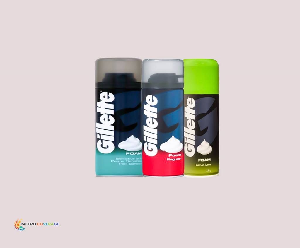 Gillette Shaving Foam Sensitive/ Regular/Lemon
