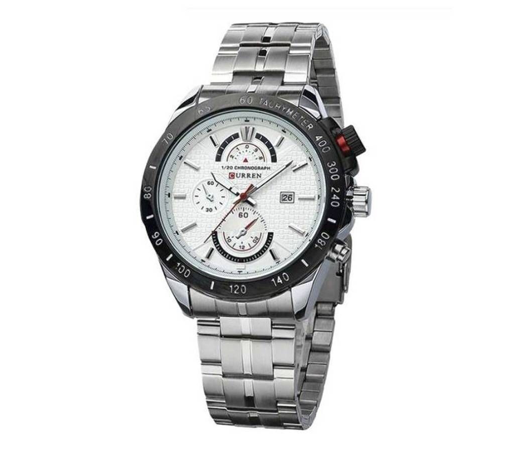 Curren 8148M Stainless Steel Wrist Watch For Men