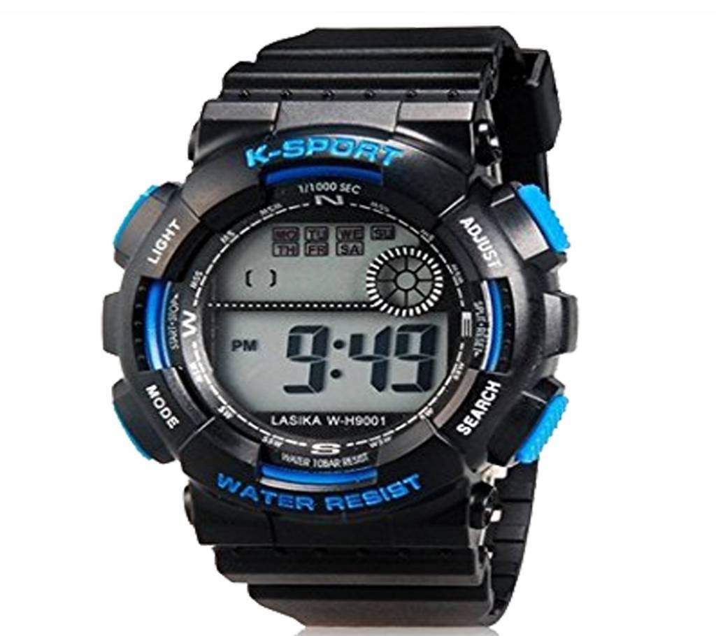 Lasika K-sports Watch Black & Blue