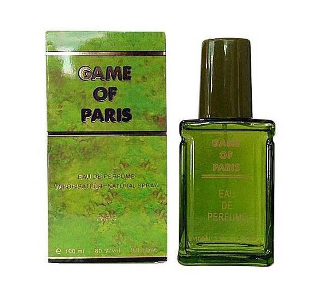 GAME OF PARIS Eau De Perfume For Men France 
