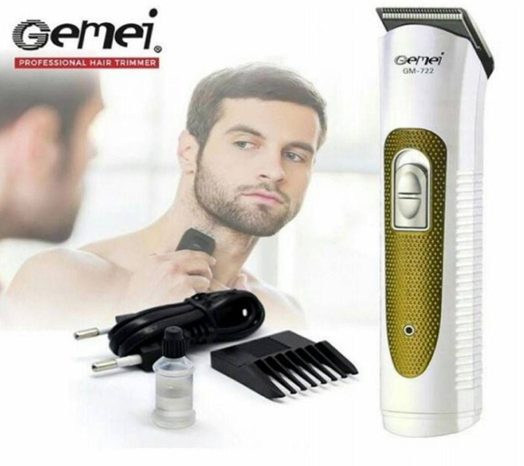 Gemei GM-722 Rechargeable Beard Trimmer
