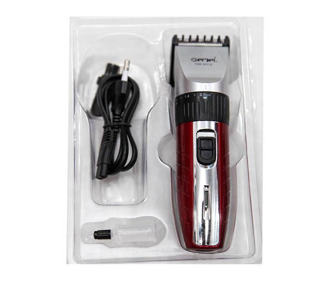 Gemei GM-6012 Rechargeable Hair Clipper