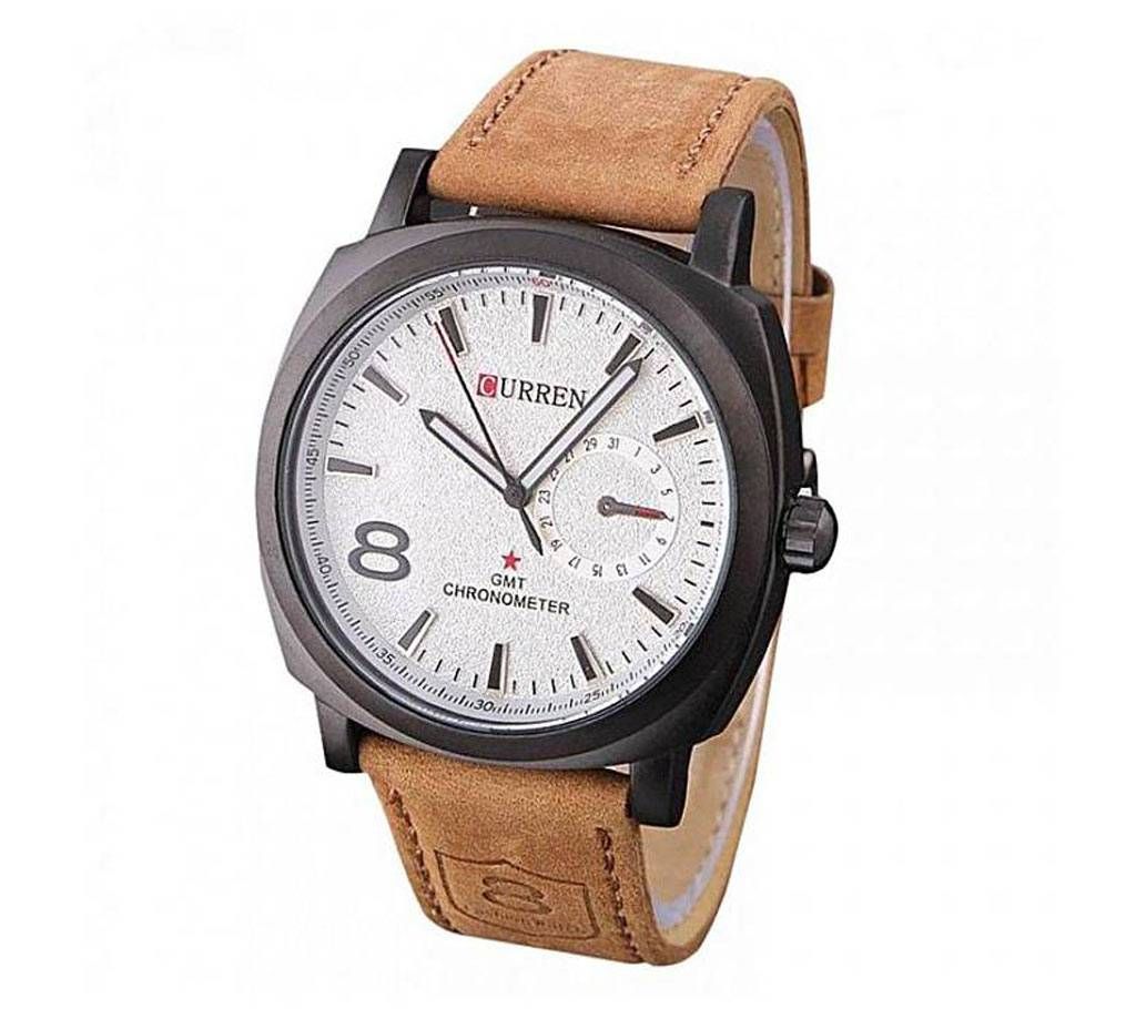 Analog Watch for Men-White