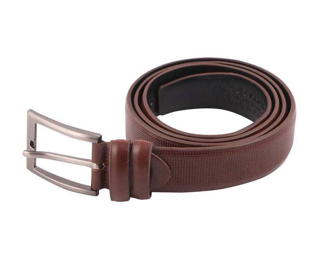 Coffee colour belt for men