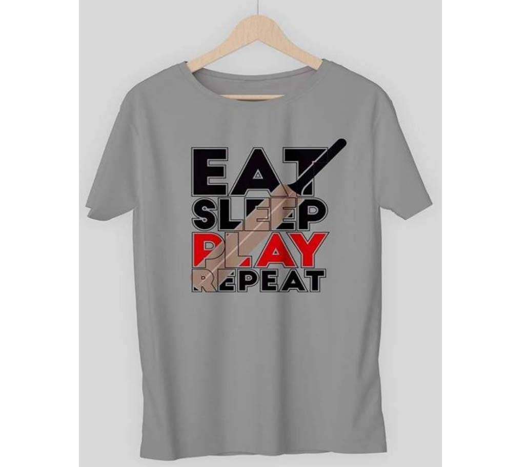 Eat-Sleep-Play - Mens Cotton T-Shirt