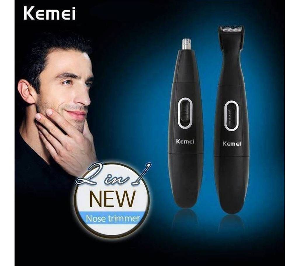 Kemei KM-3303 Rechargeable Nose & Hair Trimmer