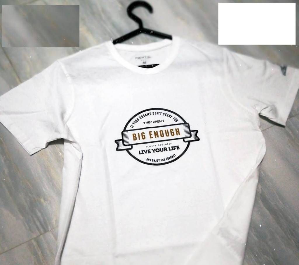  Big Enough Gents Half Sleeve Cotton T-Shirt