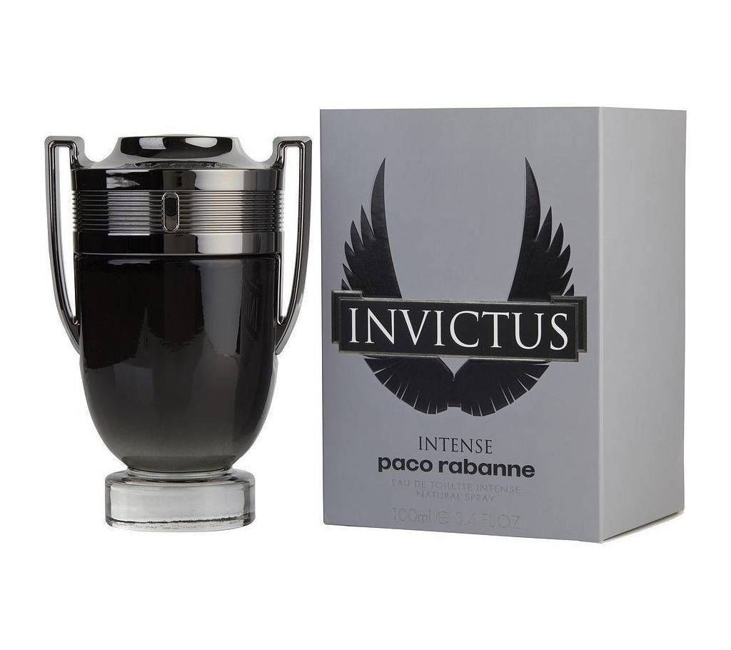 Paco rabanne invictus intense men 3.4 oz 100 Ml Perfume Spray France