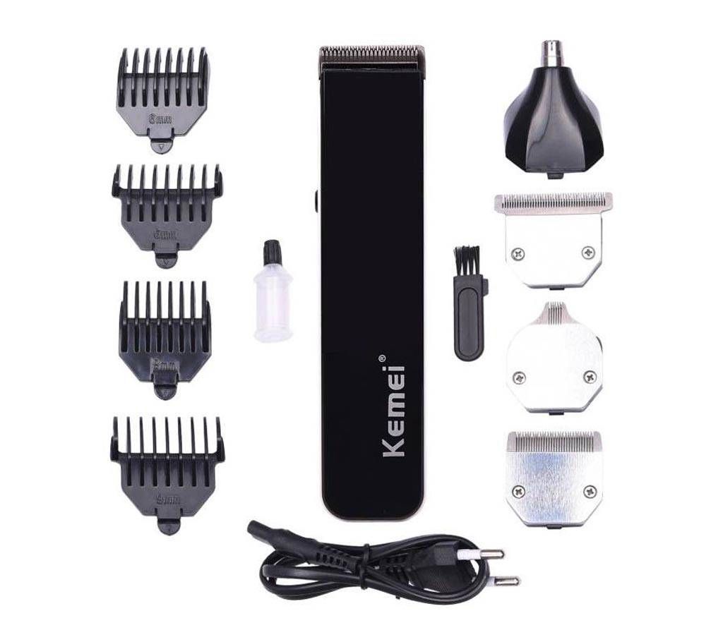 Kemei KM 3580 Black Trimmer and Shaver