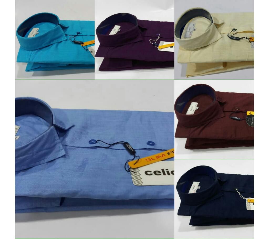 Solid Colour Full sleeve shirt
