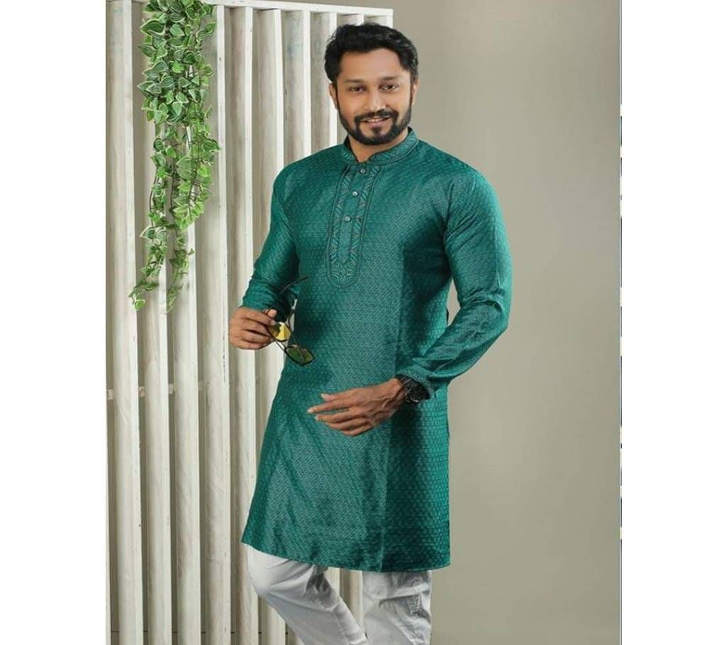 Mens Cottose Semi-Long Punjabi