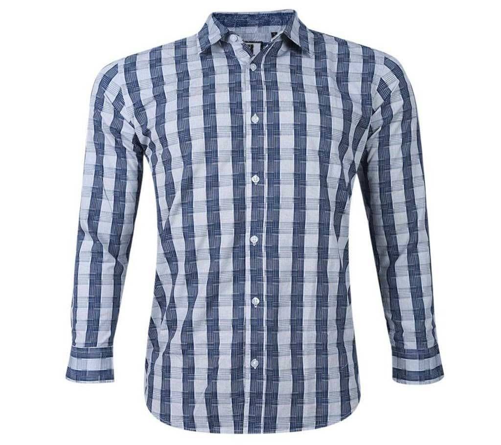 Multicolor Casual Check Shirt For Men