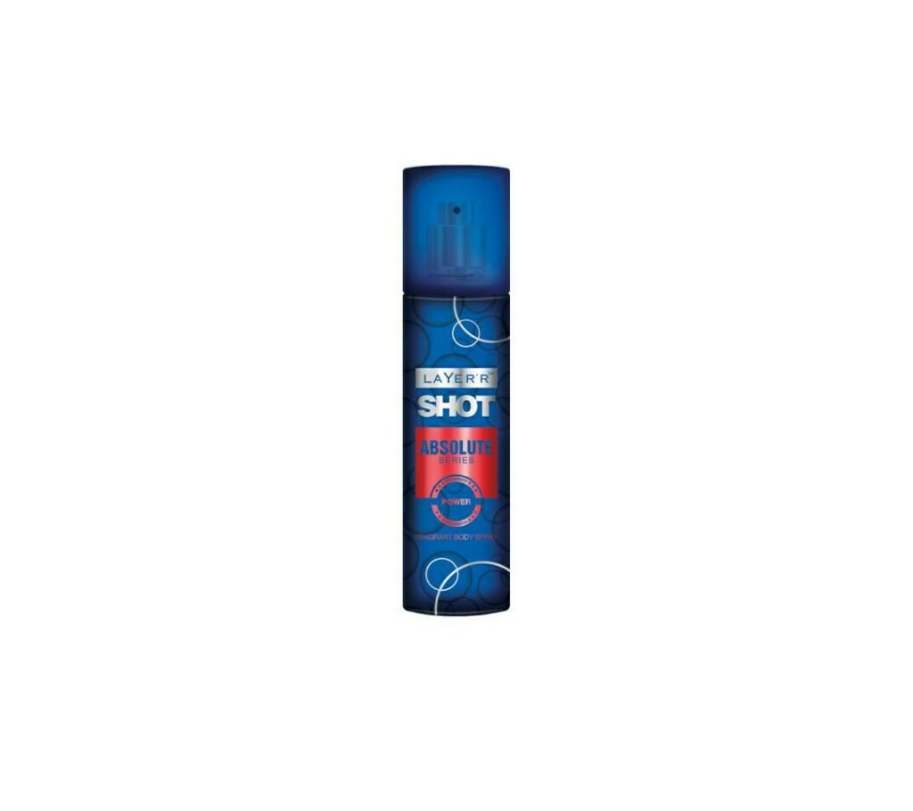 Layer Shot Absulute Series Body Spray-135ml-India 
