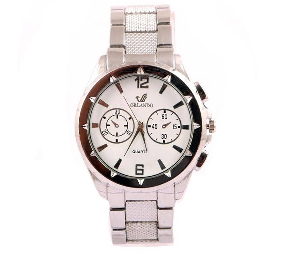 Stainless Steel Analog Watch for men-Copy 