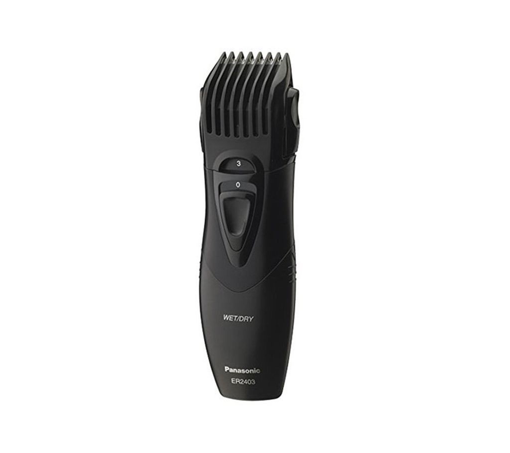 Panasonic ER-2403K Cordless Mens Electric Shaver Hair and Beard Trimmer for Men
