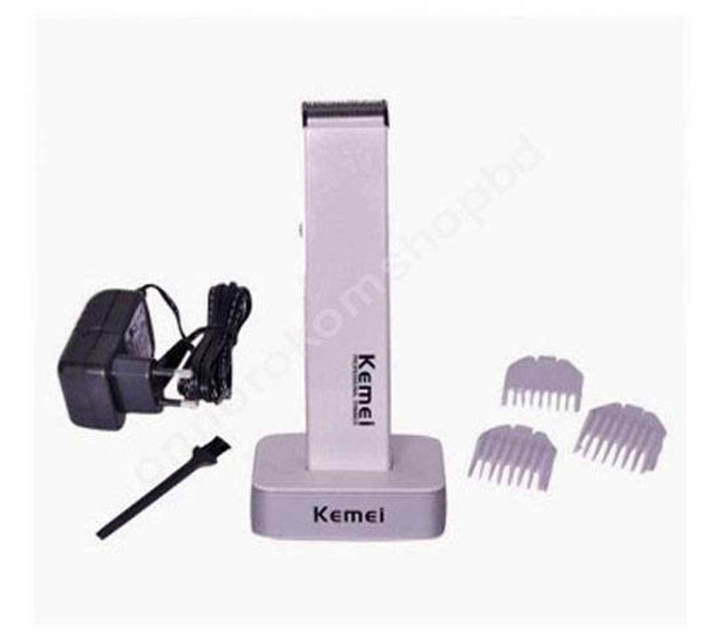 KEMEI KM-619 Rechargeable Trimmer - White