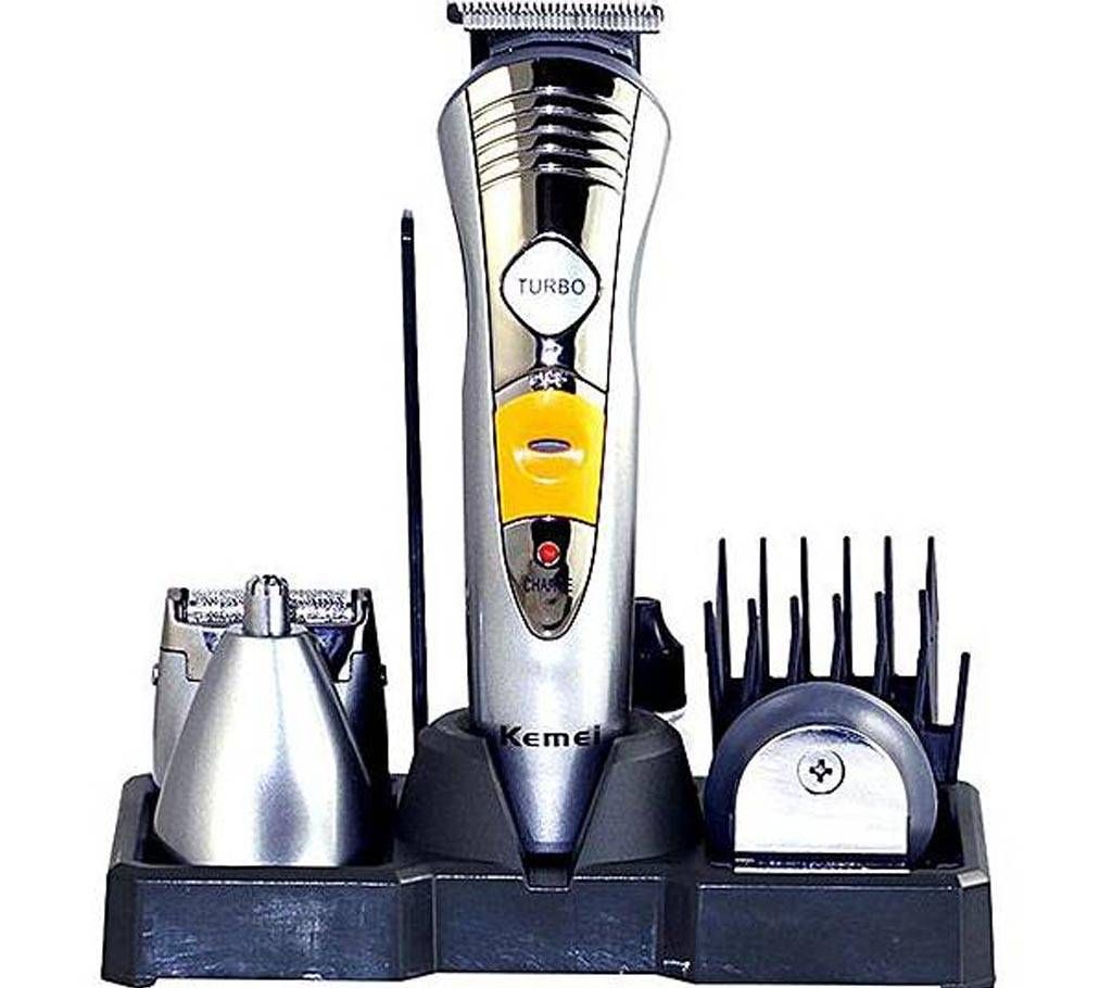 KEMEI KM-590A 7 IN 1 Multi-Functional Rechargeable Hair Trimmer