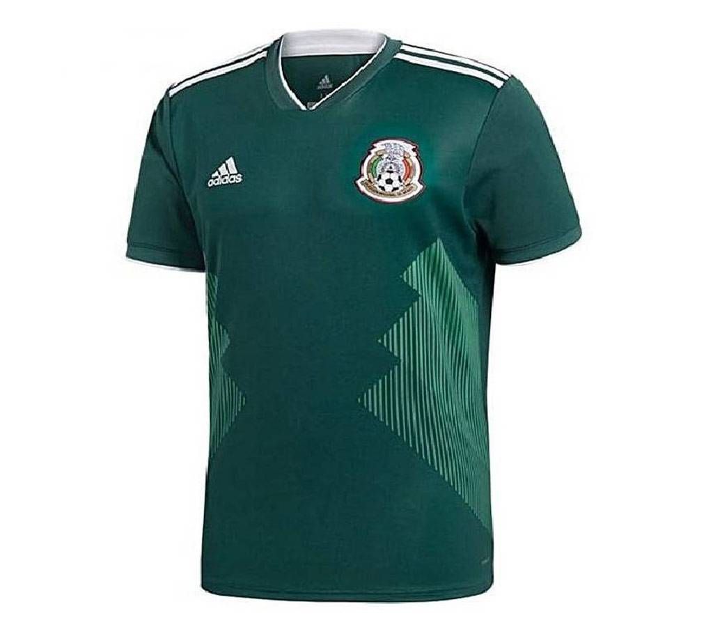 2018 World Cup Mexico Home Short Sleeve Jersey (Copy)