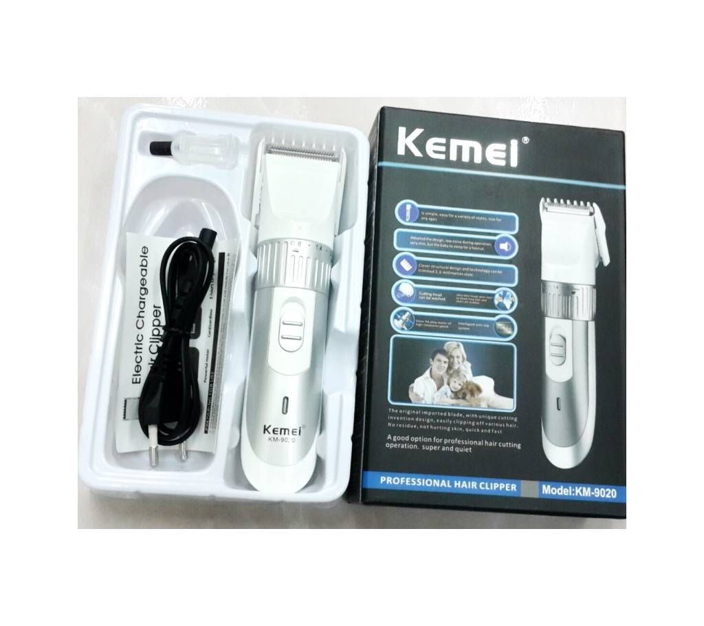 Kemei KM-9020 Electric Rechargeable Beard Trimmer