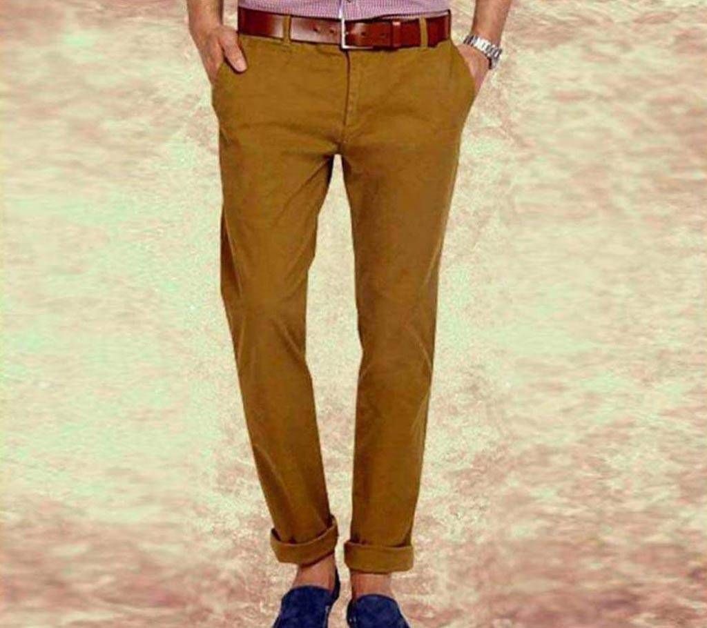 Casual stretch gabardine pant for men 
