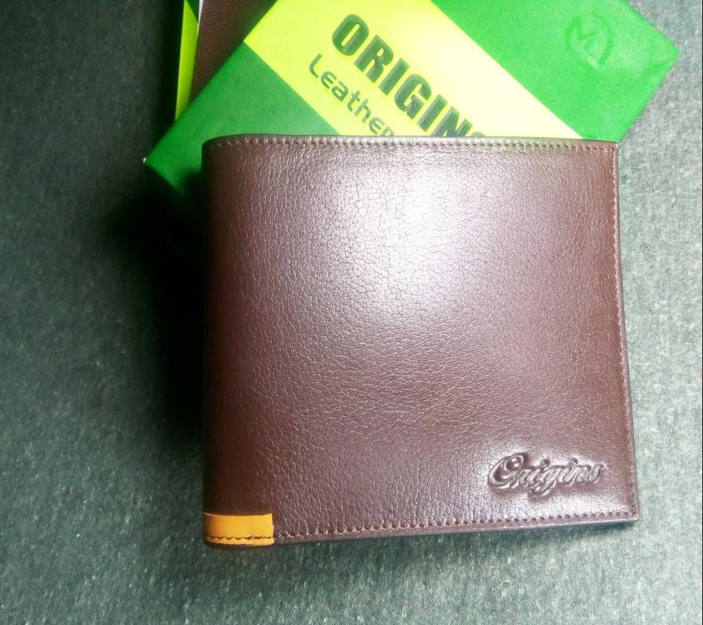 ORIGINS LEATHER MENZ WALLET