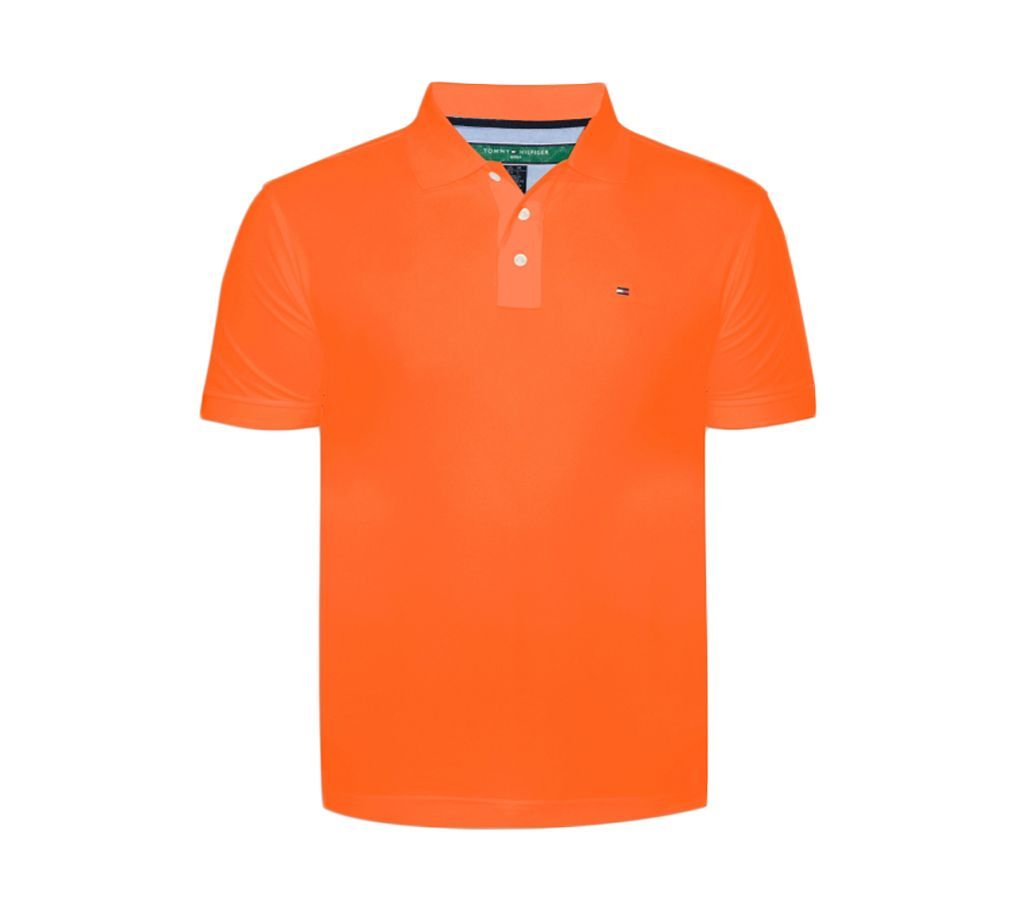 Orange Polo By Tommy Hilfiger