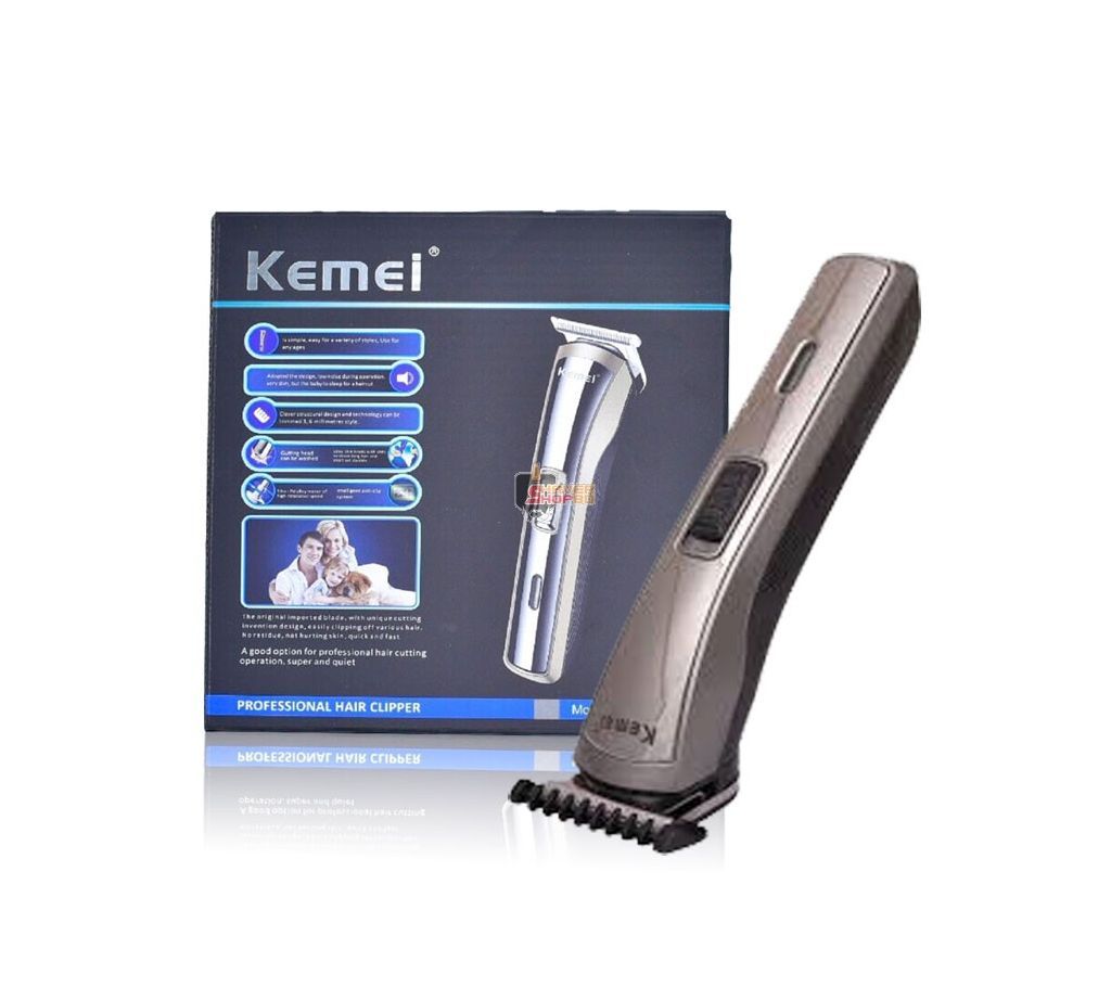Kemei KM-418 Beard Trimmer Hair Clipper Professional high quality advanced shaving system Shaver Shop Bangladesh