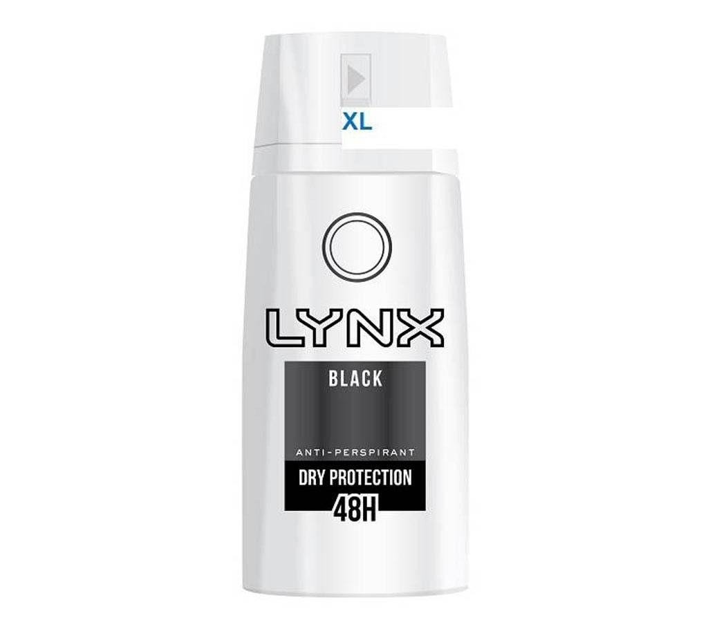 Lynx Black Anti-Perspirant Deodorant Body Spray XL-250ml-UK