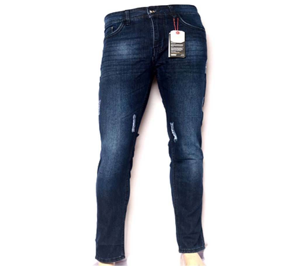 Deep Navy Blue Denim Jeans Pant