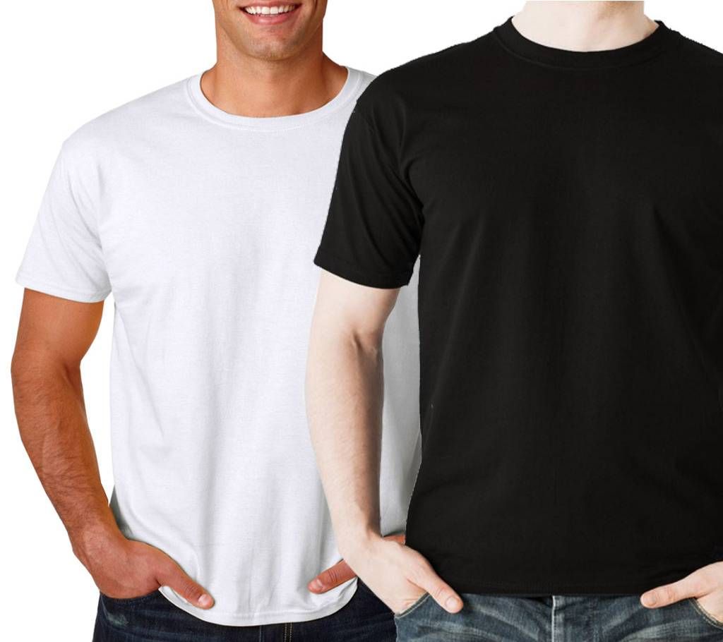 Gent`s solid Colour Short Sleeve T-Shirt Combo