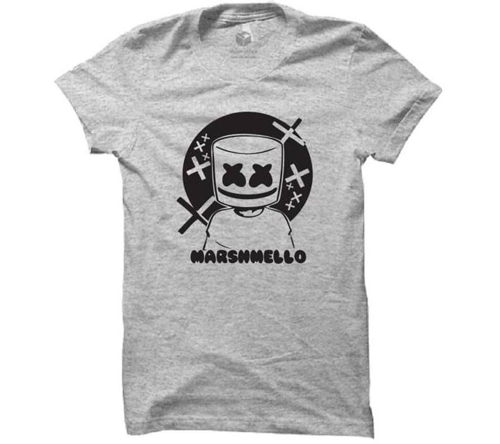 Mens Marshmello Cotton Round Neck  t-shirt