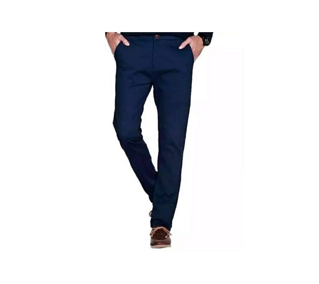 Twill Gaberdine Pants -Prussian Blue