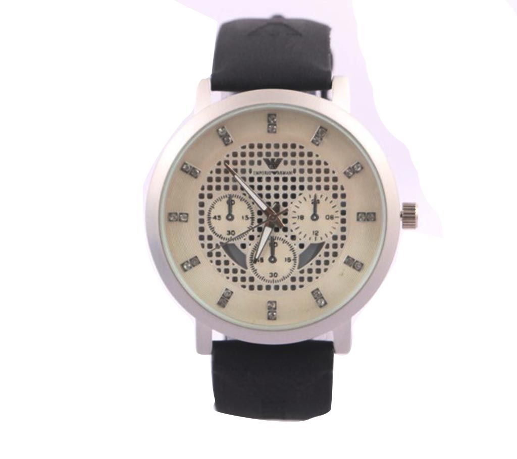 Leather Wrist Watch For Men (Copy)