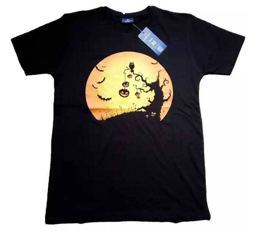 halloween Men's Round Neck T-Shirt