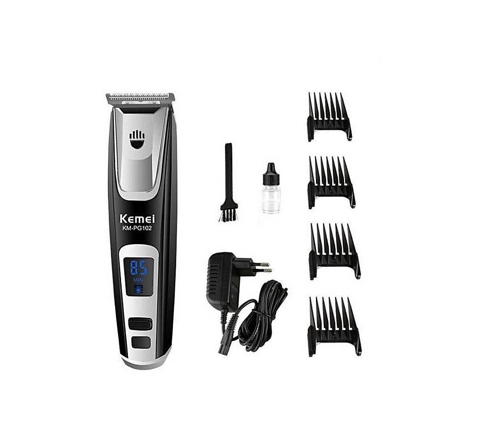 Kemei KM-PG102 Trimmer Rechargeable Razor - Black