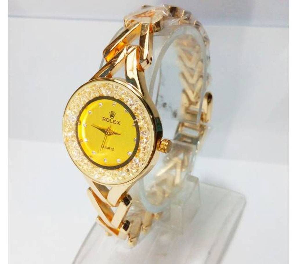 ROLEX PREMIUM Ladies Wrist Watch (REPLICA)