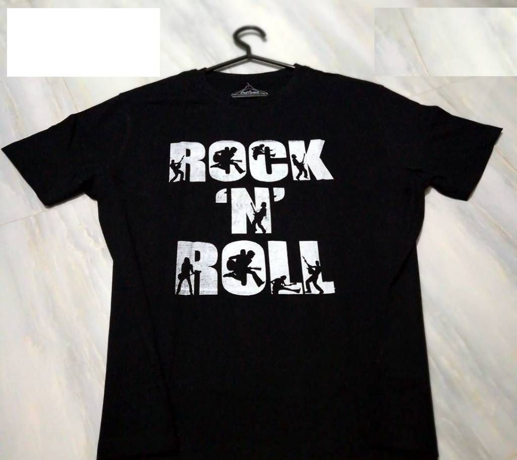 Rock N Roll Gents Half Sleeve Cotton T-Shirt