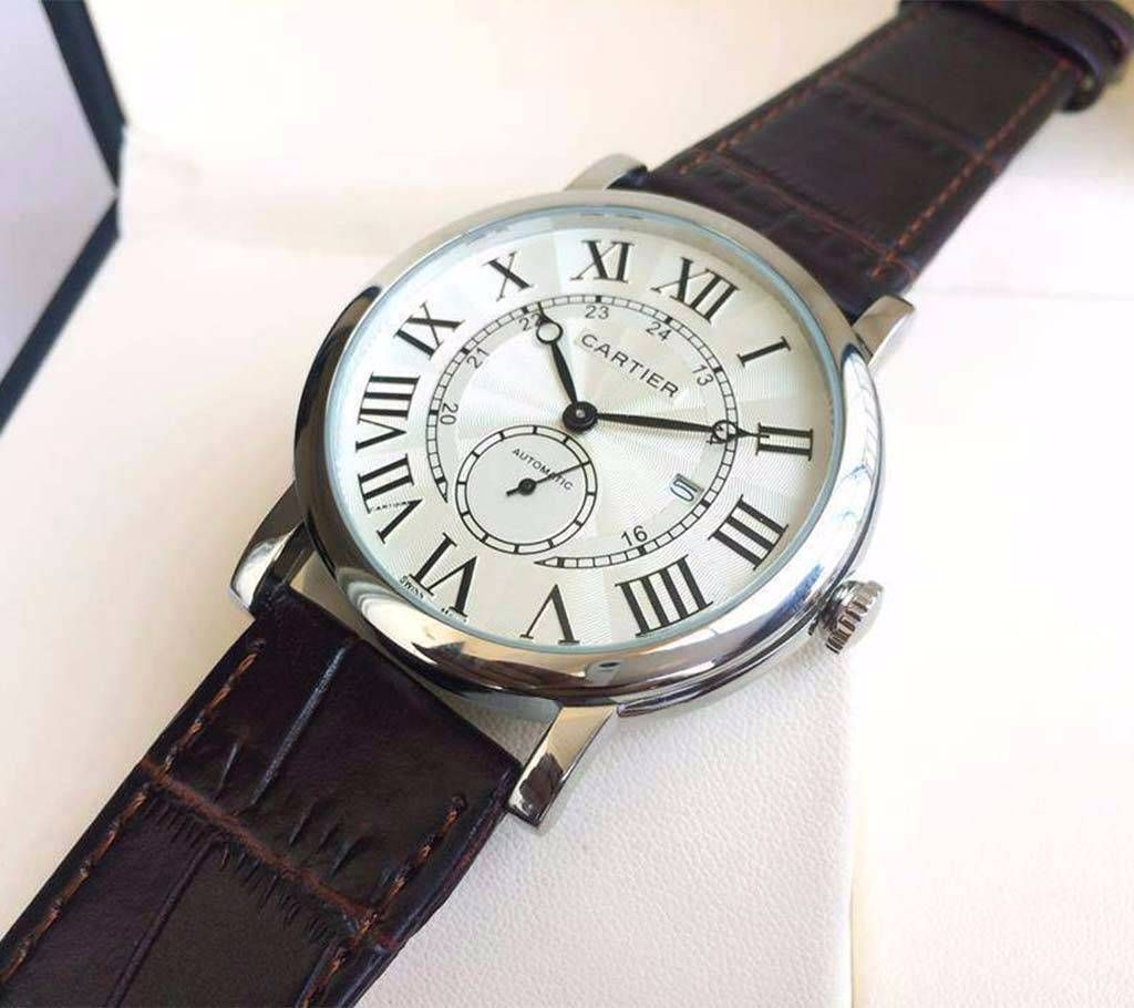 Cartier Men's wrist watch copy