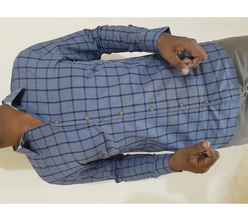 Men's full sliv full cotton shirt
