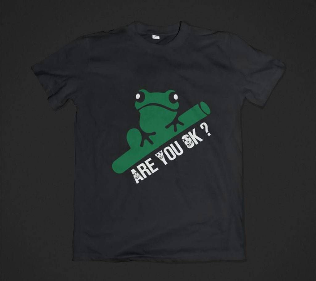 Are you ok Menz Half Sleeve T-Shirt