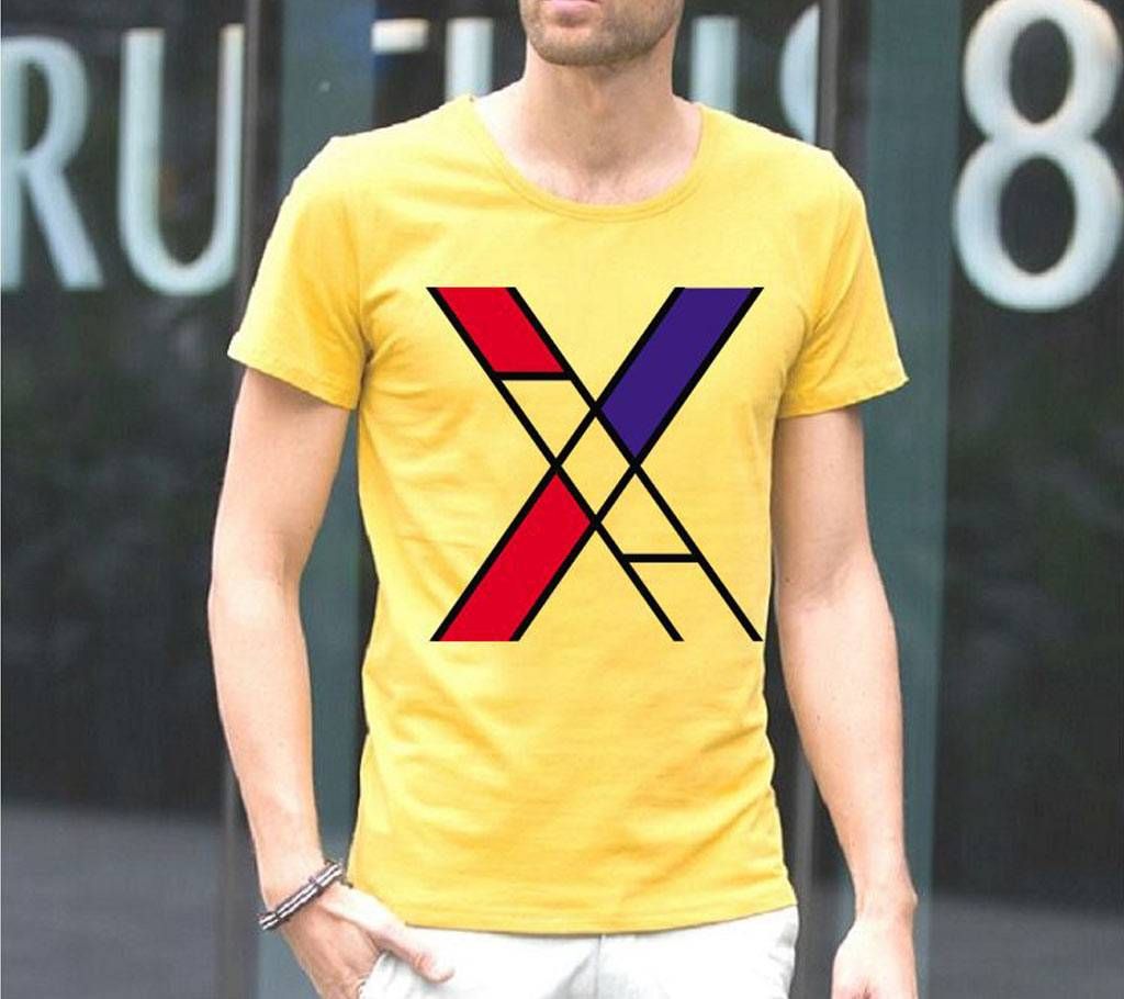 X Gents Half Sleeve Cotton T-Shirt