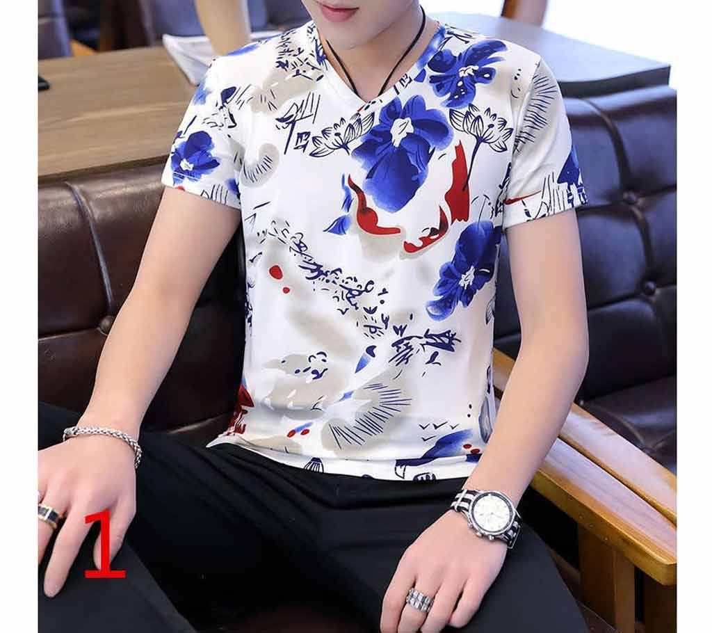 Half Sleeve Slim T-Shirt