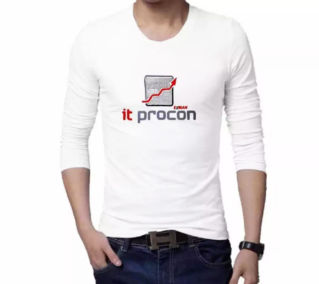 IT Procon Half Sleeve slim Fit Cotton t-shirt