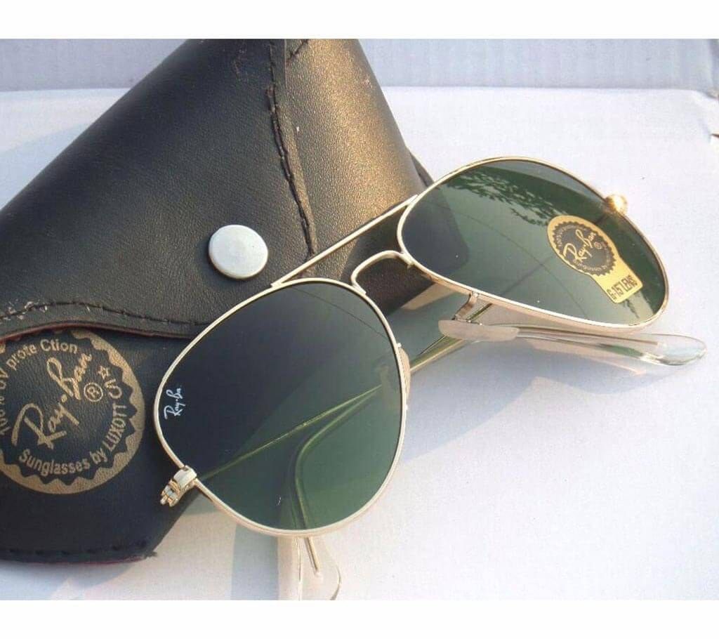 Ray Ban Aviator Sunglasses - Golden Frame (Copy)