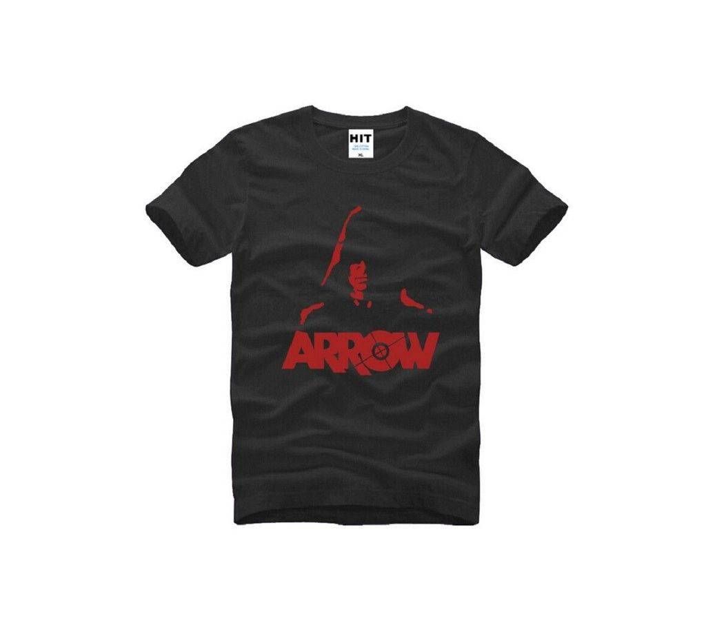Mens Arrow Round Neck  t-shirt