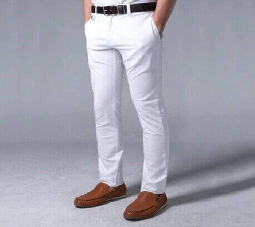 White Official Formal Pant for Fashionable Hero