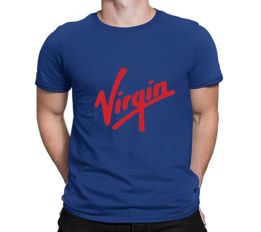 Mens Virgin Cotton Round Neck  t-shirt