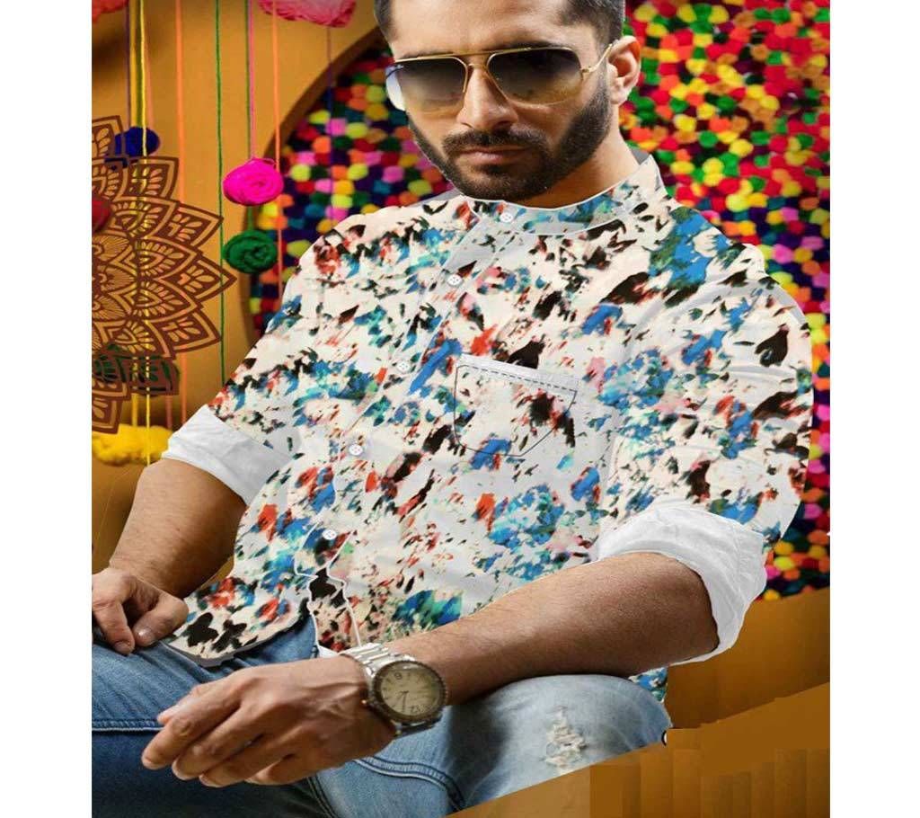 Jaquard Cotton Shirt